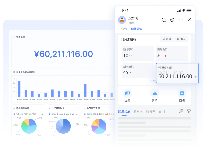 连通最强BI工具——多维表格